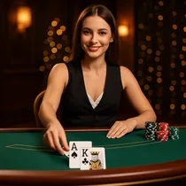 Gamdom - Live Blackjack - Evolution Gaming Dealer