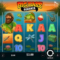 Gamdom - Machine à Sous Big Bass Bonanza - Jeu Pragmatic Play