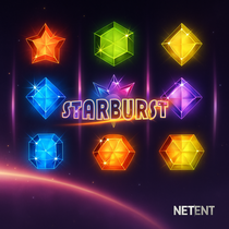 Gamdom - Machine à Sous Starburst - Jeu NetEnt